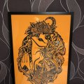 Kundenbild Farbiges Papier 50 x 70 cm - Ocker 10 Blatt / 130 g/m²