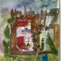 Kundenbild Aquarellblock, geklebt, kaltgepresst, B�gen, 300 g - A5