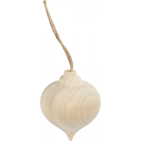 Holztropfen - �5,5 cm