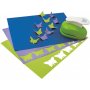 Stanzer Schmetterling 5 cm - Grn/Wei