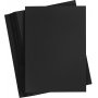 Farbiger Karton - Schwarz - A4 - 180 g - 100 Blatt