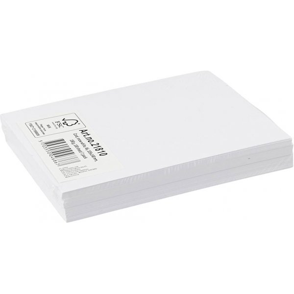 Farbiger Karton - weiß - A6 - 180 g - 100 Blatt Farbiger Karton - weiß - A6 - 180 g - 100 Blatt