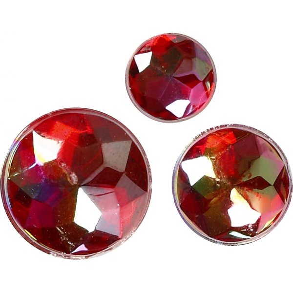 Halbperlen - rot - 40 Stk Halbperlen - rot - 40 Stk