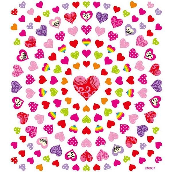 Aufkleber - kleine Herzen Aufkleber - kleine Herzen