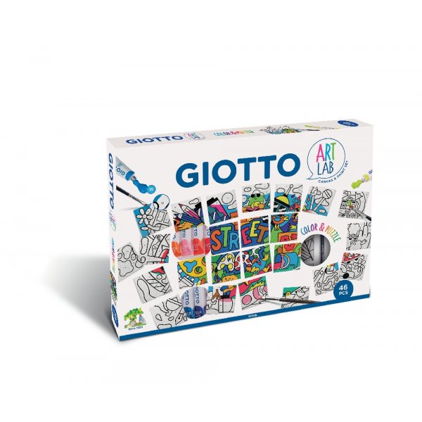 Giotto Art Lab - Farbe und Puzzle 46 Teile