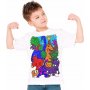 Frben Sie Ihr T-Shirt - Dinosaurier