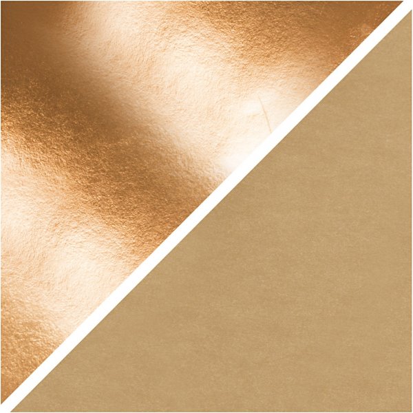 Lederpapier - Roségold - glatt, Folie - 1 m Lederpapier - Roségold - glatt, Folie - 1 m