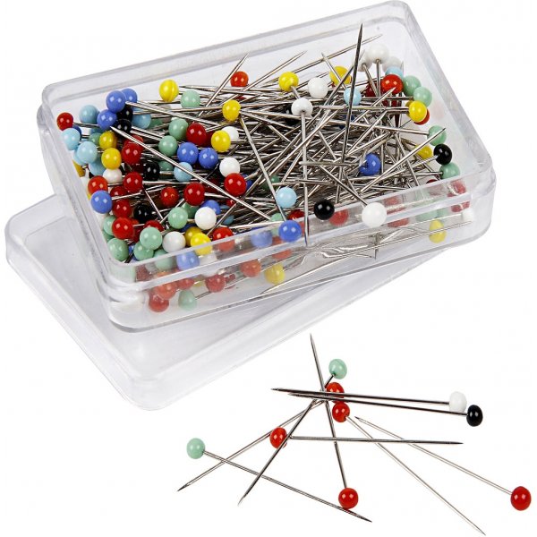 Knopfnadeln - 200 Stk Knopfnadeln - 200 Stk