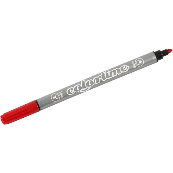 Colortime Doppelmarker - Standardfarben - 20 Stk Colortime Doppelmarker - Standardfarben - 20 Stk