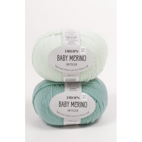 Drops Baby Merino-Garn - 50 g (ca. 40 verschiedene Farben zur Auswahl) Drops Baby Merino-Garn - 50 g (ca. 40 verschiedene Farben zur Auswahl)