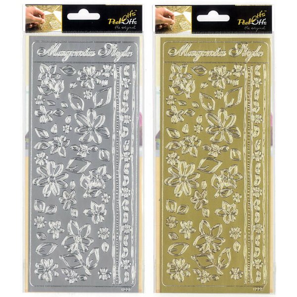 Peel-offs - Blumen und Blätter Peel-offs - Blumen und Blätter