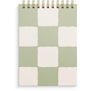 Notizbuch, liniert, A6, kariert, Spiralbindung Notizbuch, liniert, A6, kariert, Spiralbindung