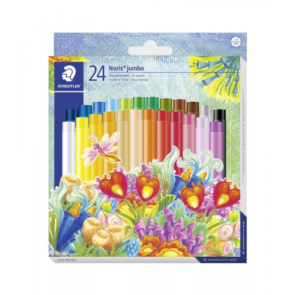 lpastell Noris Jumbo 11 mm - 24 Buntstifte