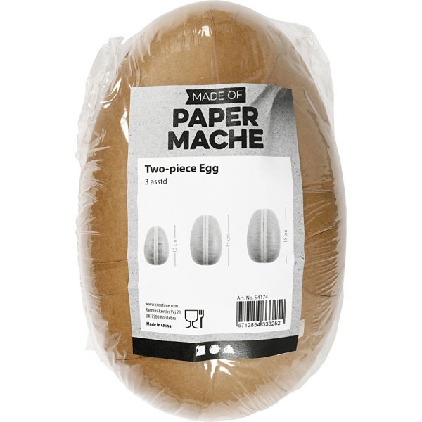 Zweiteilige Eier - 3 Stk Zweiteilige Eier - 3 Stk