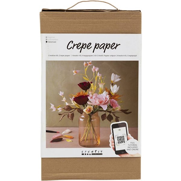 DIY-Kit Krepppapier - Blumenstrauß DIY-Kit Krepppapier - Blumenstrauß