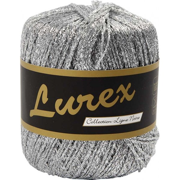 Lurexgarn - Silber - 25 g