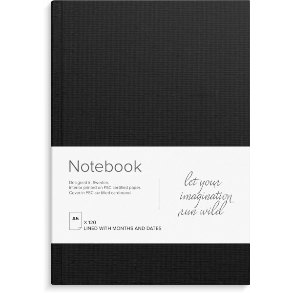 Notizbuch - Schwarz