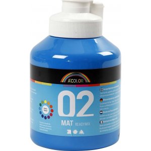 Schulfarbe - Acryl - Primärblau - matt - 500 ml Schulfarbe - Acryl - Primärblau - matt - 500 ml
