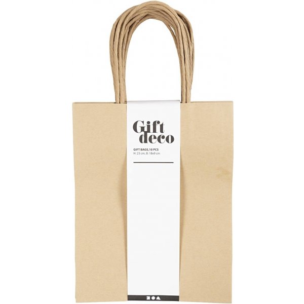 Papiertüten - braun - 10 Stk Papiertüten - braun - 10 Stk