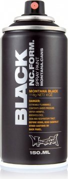 Sprhfarbe Montana Black 150ml