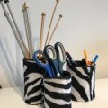 Kundenbild Zebra-Tierimitation Velboa - 150 cm