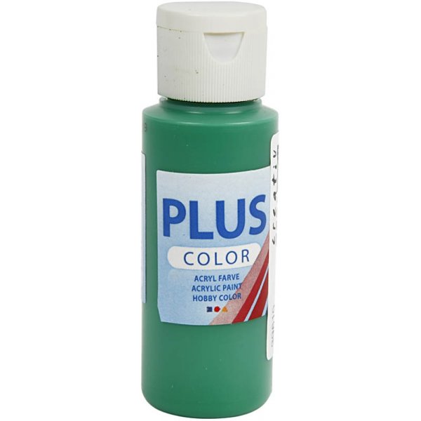 Plus Color Hobbyfarbe - Brillantgrün - 60 ml Plus Color Hobbyfarbe - Brillantgrün - 60 ml