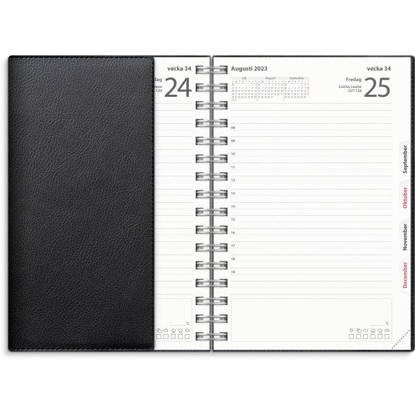Kalender 24/25 - Tagebuch - Twist schwarz Kalender 24/25 - Tagebuch - Twist schwarz