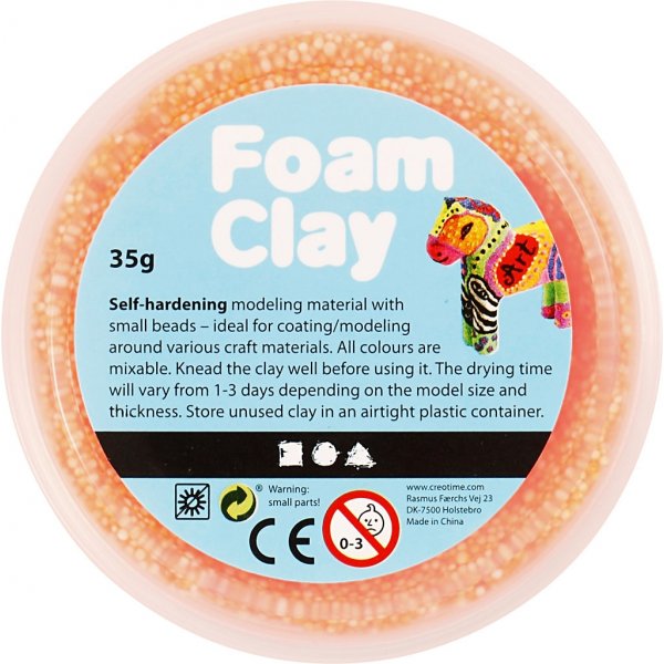 Foam Clay® - Neonorange - 35 g Foam Clay® - Neonorange - 35 g
