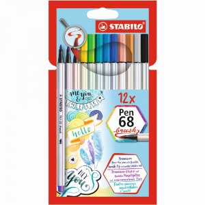 Fasermaler Pinsel 68 - 12er-Pack Fasermaler Pinsel 68 - 12er-Pack