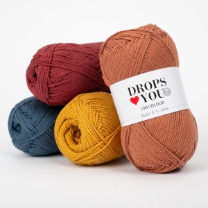DROPS Loves You 7 Baumwollgarn 8/4 50g DROPS Loves You 7 Baumwollgarn 8/4 50g