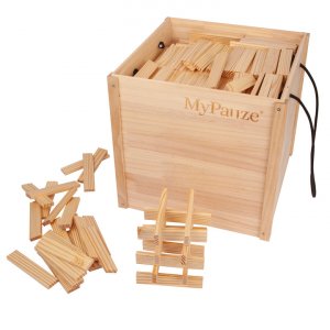 Kiefernholz-Baustäbe 12 x 2 cm, holzfarben, FSC 100% - 1000 Stück Kiefernholz-Baustäbe 12 x 2 cm, holzfarben, FSC 100% - 1000 Stück