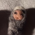 Kundenbild Filzwolle - Pfirsich 50 g reine Lammwolle