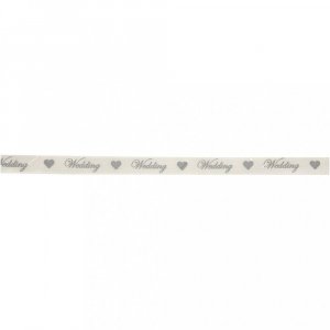 Satinband - Hochzeit - Elfenbein Satinband - Hochzeit - Elfenbein