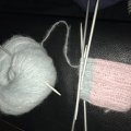 Kundenbild DROPS Brushed Alpaca Silk Garn - 25 g - Hellgraugr�n (14)