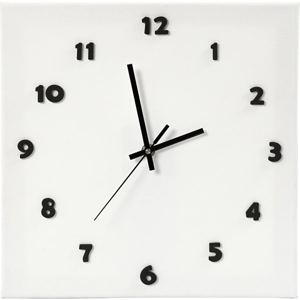 Uhrwerk - 3 mm - schwarz Uhrwerk - 3 mm - schwarz