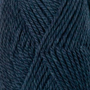 DROPS Alaska Uni Color Garn - 50 g - Marineblau (12) DROPS Alaska Uni Color Garn - 50 g - Marineblau (12)