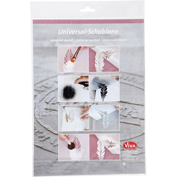 Schablone - Schneeflocke - A4 Schablone - Schneeflocke - A4