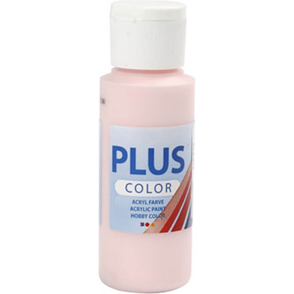 Plus Color Hobbyfarbe - Zartrosa - 60 ml Plus Color Hobbyfarbe - Zartrosa - 60 ml