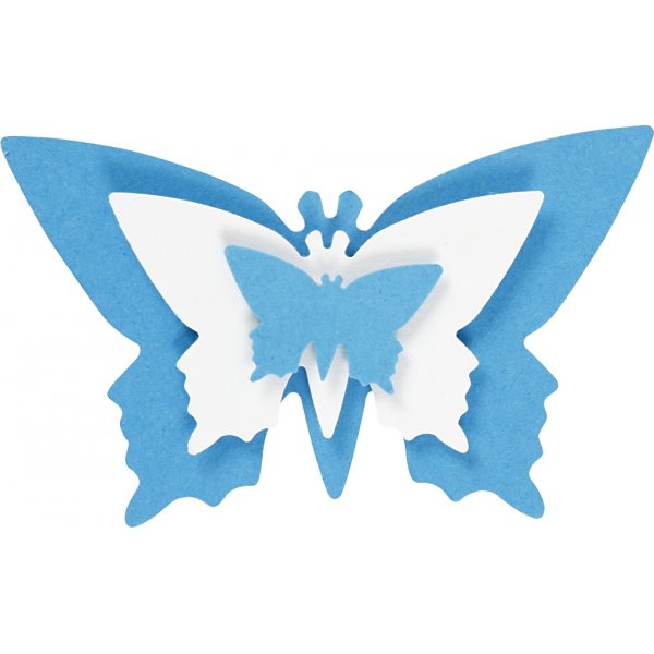 Schicht-auf-Schicht-Stanzer - Schmetterling - 3 Stk Schicht-auf-Schicht-Stanzer - Schmetterling - 3 Stk