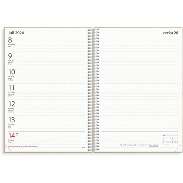 Kalender 24/25 - Der Lehrerkalender horizontal Kalender 24/25 - Der Lehrerkalender horizontal