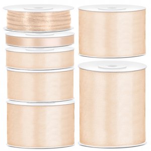 Satinband - 25 m - Cremeweiß Satinband - 25 m - Cremeweiß