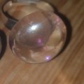 Kundenbild Glaskugeln schimmernd 18 - 20 mm - Amethyst 100 g / 20 Stk.