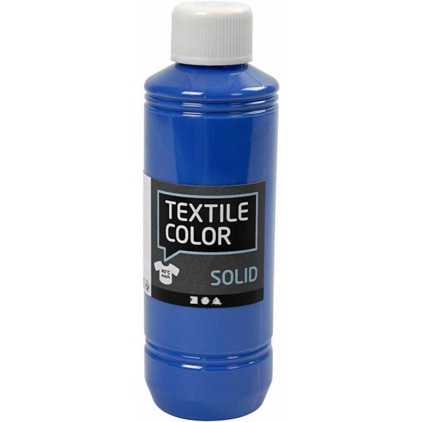 Textil Feste Textilfarbe - Brillantblau - deckend - 250 ml Textil Feste Textilfarbe - Brillantblau - deckend - 250 ml