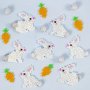 NABBI Bgelblatt - Klar - Transparent - 16 x 16 cm - 8 Blatt