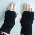 Kundenbild DROPS Big Merino Mix Garn - 50 g - Schwarz (04)