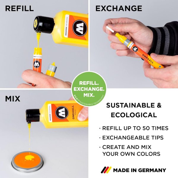 Acrylmarker One4All Twin 1,5 + 4 mm Acrylmarker One4All Twin 1,5 + 4 mm