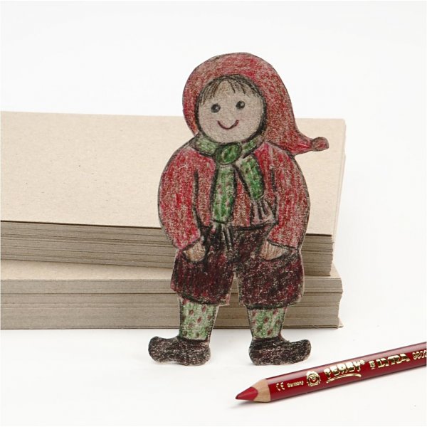 Recycelter Karton - Graubraun - A4 - 125 Blatt Recycelter Karton - Graubraun - A4 - 125 Blatt