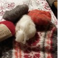 Kundenbild DROPS Brushed Alpaca Silk Garn - 25 g - Grau (03)