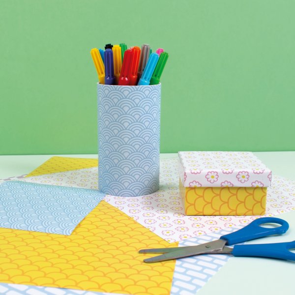 Designpapier selbstklebend - 25 Blatt Designpapier selbstklebend - 25 Blatt