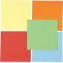 Origami-Papier - gemischte Farben - 15 x 15 cm - 5 x 10 Blatt